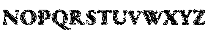 Fubbick Sketch Font UPPERCASE