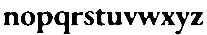 Fubbick Font LOWERCASE