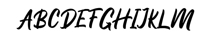 Fugel - Personal Use Font UPPERCASE