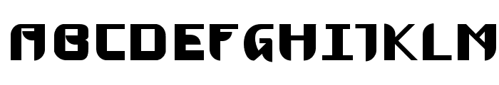 Fugue DemiBold Font UPPERCASE