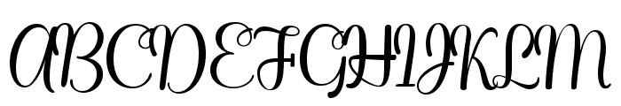 Fuiraqui Regular Font UPPERCASE