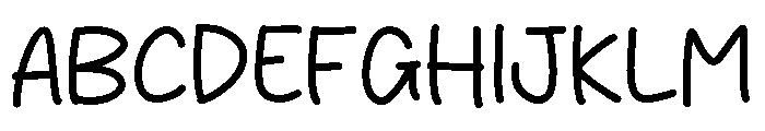 Fuji Apple Font UPPERCASE