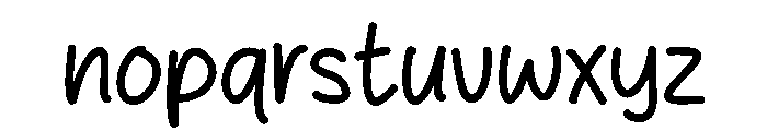 Fuji Apple Font LOWERCASE