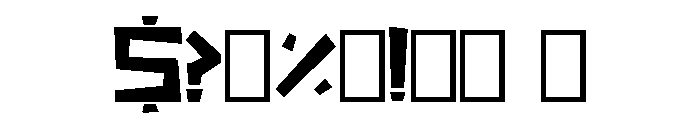 Fuji Fantastic Bold Font OTHER CHARS