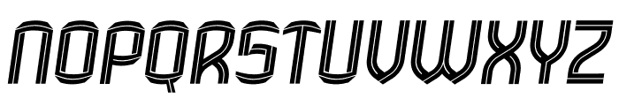 Fulham Italic Font UPPERCASE
