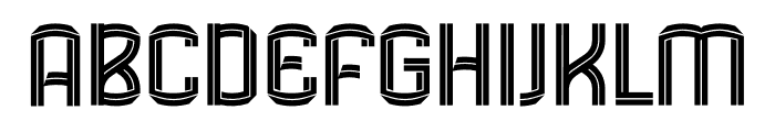 Fulham Font UPPERCASE