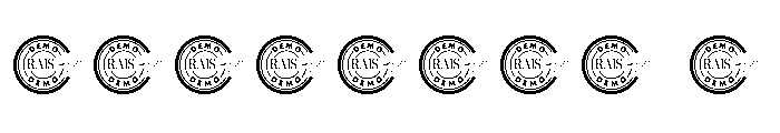 Fullday Demo Bold Font OTHER CHARS