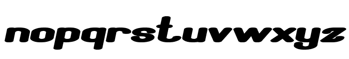 Fun Raiser Bold Italic Font LOWERCASE