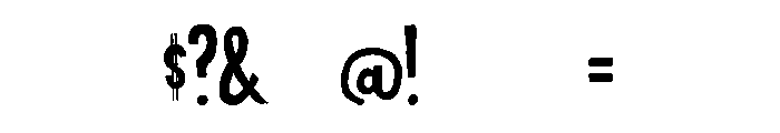 Fun Time with Me Regular Font OTHER CHARS