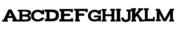 FunZone Two Serif Font UPPERCASE