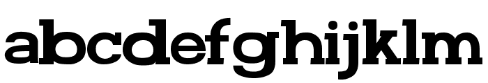 FunZone Two Serif Font LOWERCASE