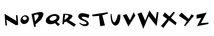 Funhouse Font LOWERCASE