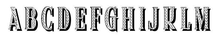 Funia Regular Font UPPERCASE