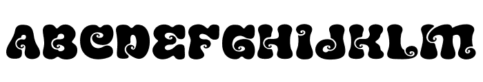 Funkadelic Font UPPERCASE