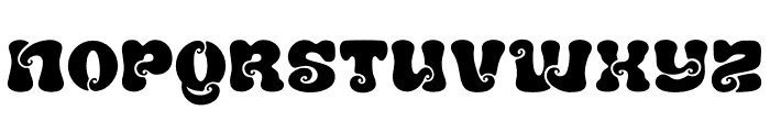 Funkadelic Font UPPERCASE