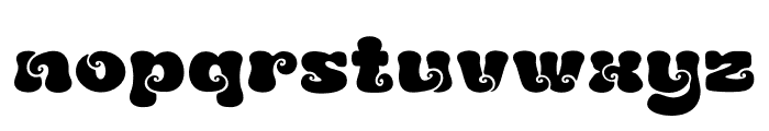 Funkadelic Font LOWERCASE