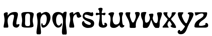 Funkley Free Regular Font LOWERCASE