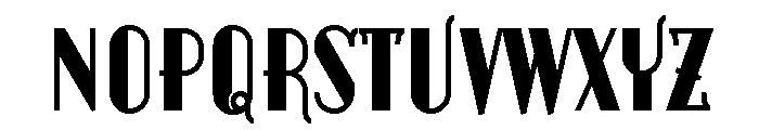 Funky Foodie Doodie Bold Font UPPERCASE