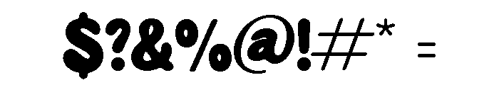 Funky Glitz Font OTHER CHARS