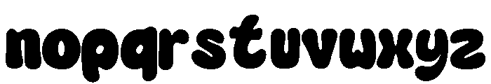 Funky Glitz Font LOWERCASE