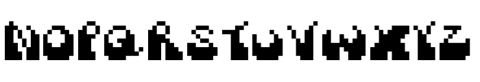 FunkyChip Font LOWERCASE