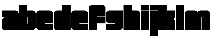 Funkyphonk Bold Font LOWERCASE