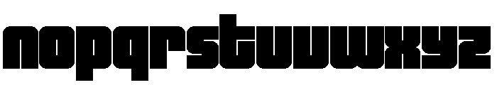 Funkyphonk Bold Font LOWERCASE