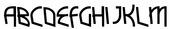 Funkytown Font UPPERCASE