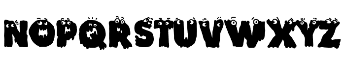 Funny Death Font UPPERCASE