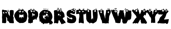 Funny Death Font LOWERCASE