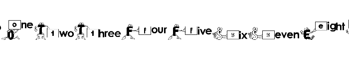Funny Letters Font OTHER CHARS