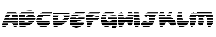 Funny Pages Gradient Font LOWERCASE
