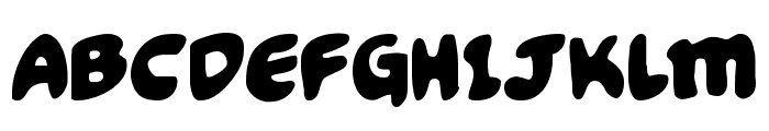 Funny Pages Font UPPERCASE