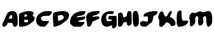 Funny Pages Font LOWERCASE
