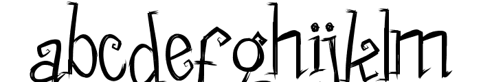 Funny Witches Demo Font LOWERCASE