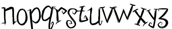 Funny Witches Demo Font LOWERCASE
