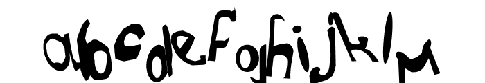 FunnyFigs Font LOWERCASE