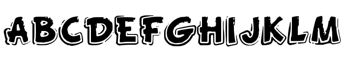 FunnyKid Font UPPERCASE