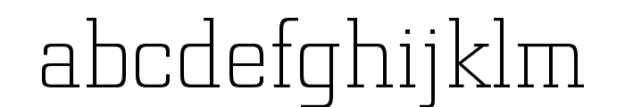 Funtauna Light Font LOWERCASE