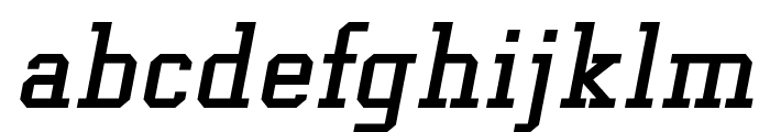Funtauna Otg Bold Oblique Font LOWERCASE