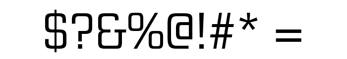 Funtauna Regular Font OTHER CHARS