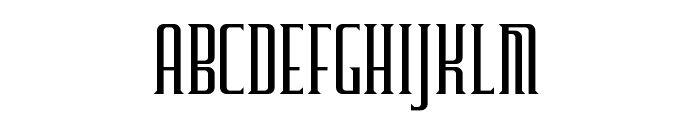 Furgatorio Regular Font UPPERCASE