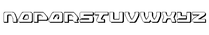 Furian 3D Font UPPERCASE