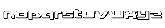 Furian 3D Font LOWERCASE