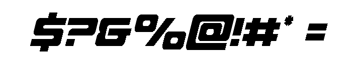 Furian Condensed Italic Font OTHER CHARS
