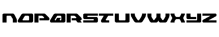 Furian Expanded Font UPPERCASE