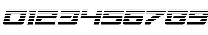 Furian Gradient Italic Font OTHER CHARS
