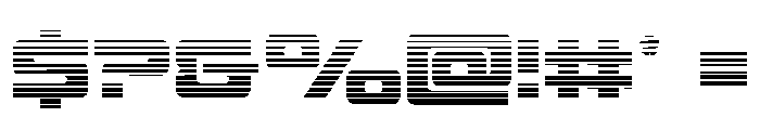 Furian Gradient Font OTHER CHARS