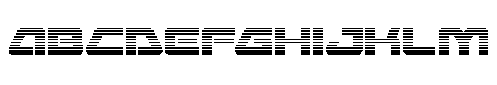Furian Gradient Font UPPERCASE