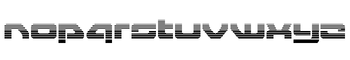 Furian Gradient Font LOWERCASE